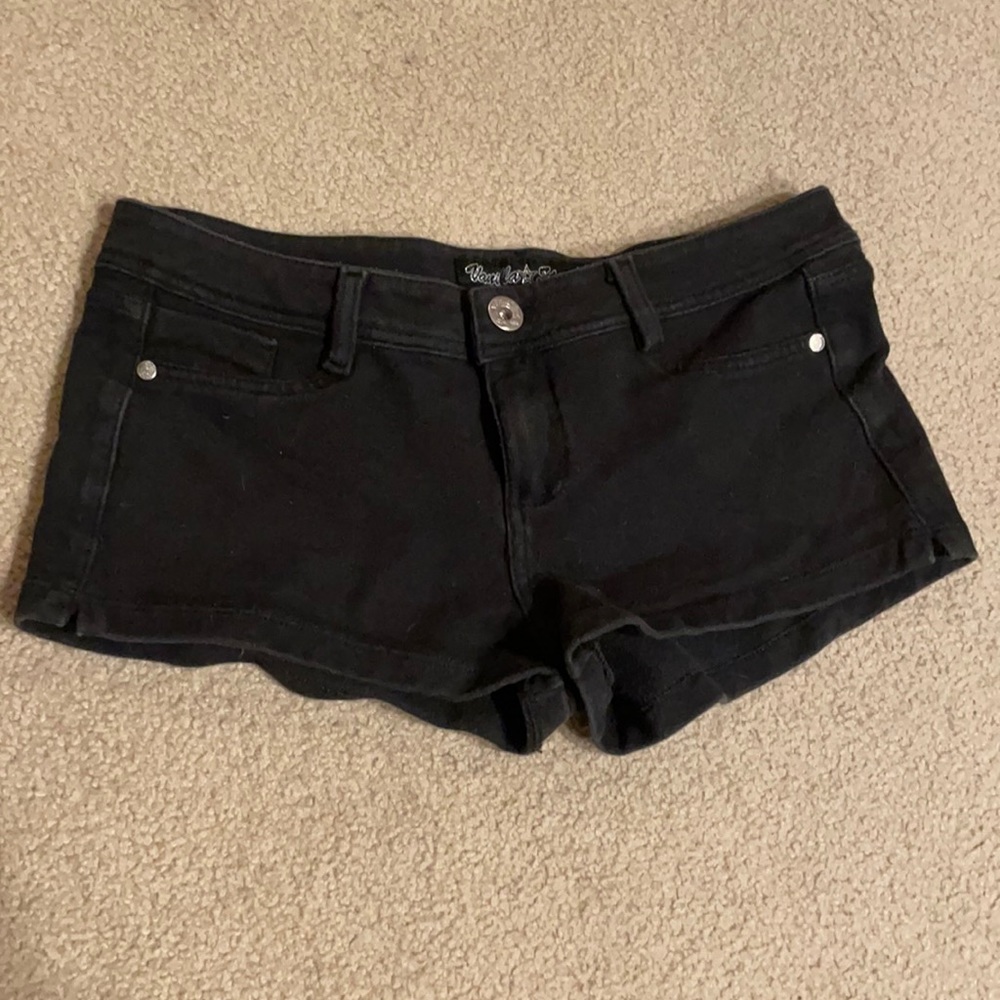 Black shorts